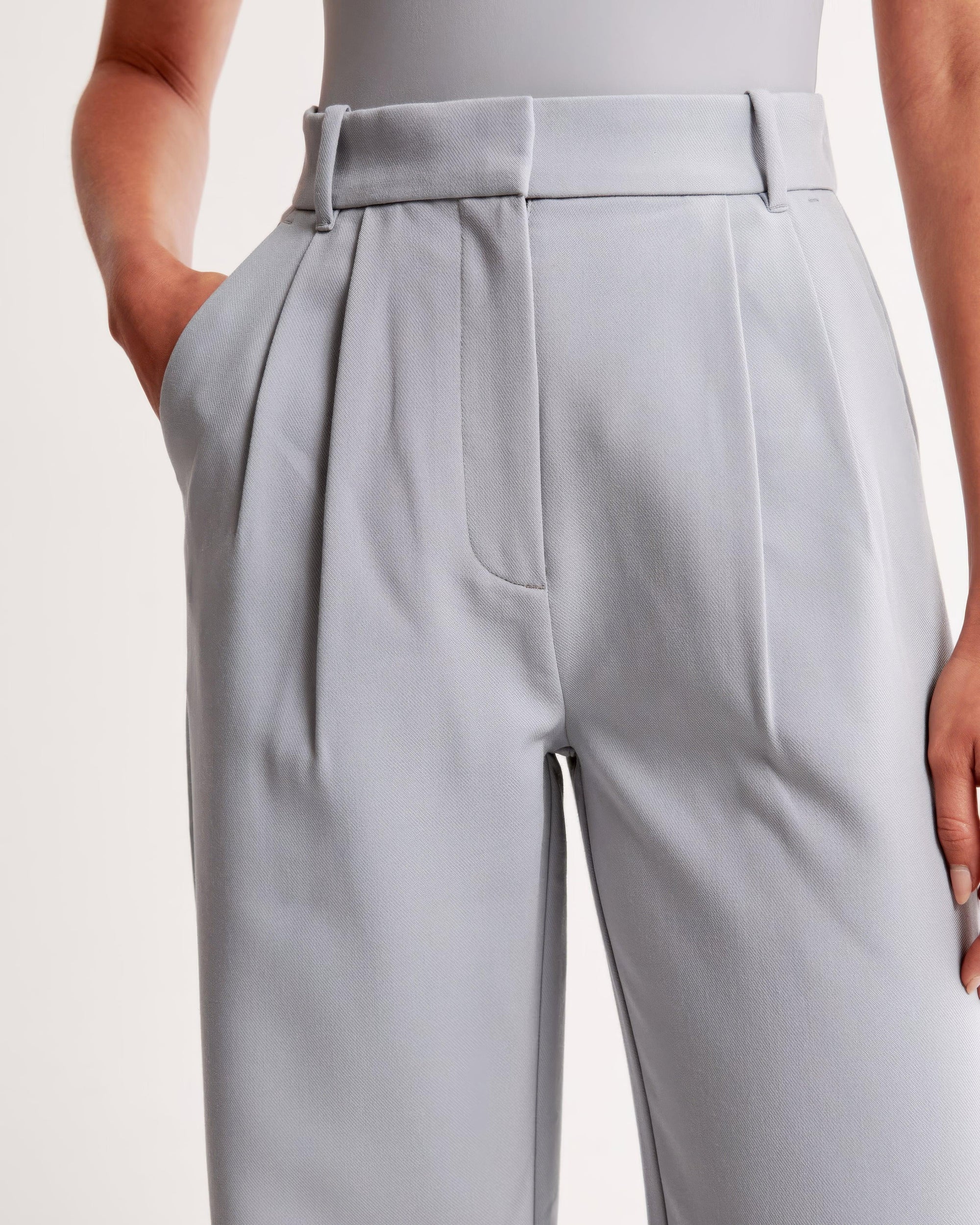 Zara | High Waist Pleated Leg Trousers with Tailored Fit - Image 20