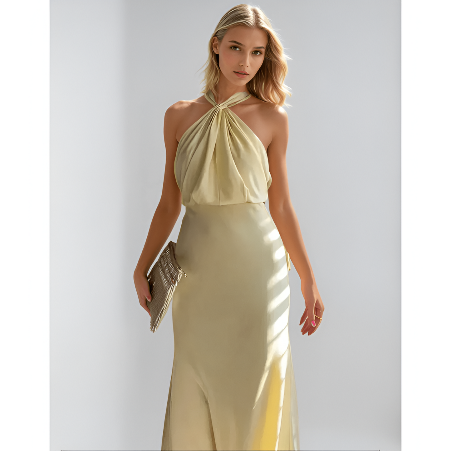 AVA MODA Damen Maxikleid – Elegantes Satin, Neckholder, Fließende Silhouette-83281-3d23a73d-2c34-4dd7-8717-b3c19e22bcdd