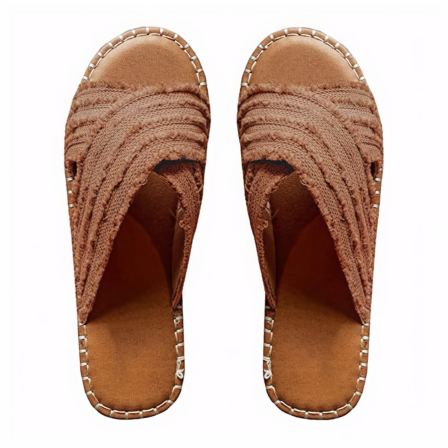 Damen Sandalen – Kreuzriemen, Seilsohle, Textil-Obermaterial, Casual Stil-72720-1b4a31a5-5e70-4886-99f5-78156a299537