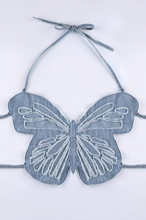 Schmetterling Halter Top – Einzigartiges Design
