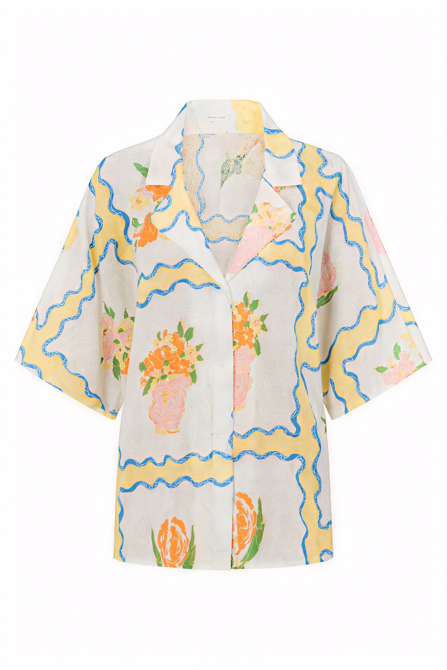 Blumen Schlafanzug Set - Leichter Stoff