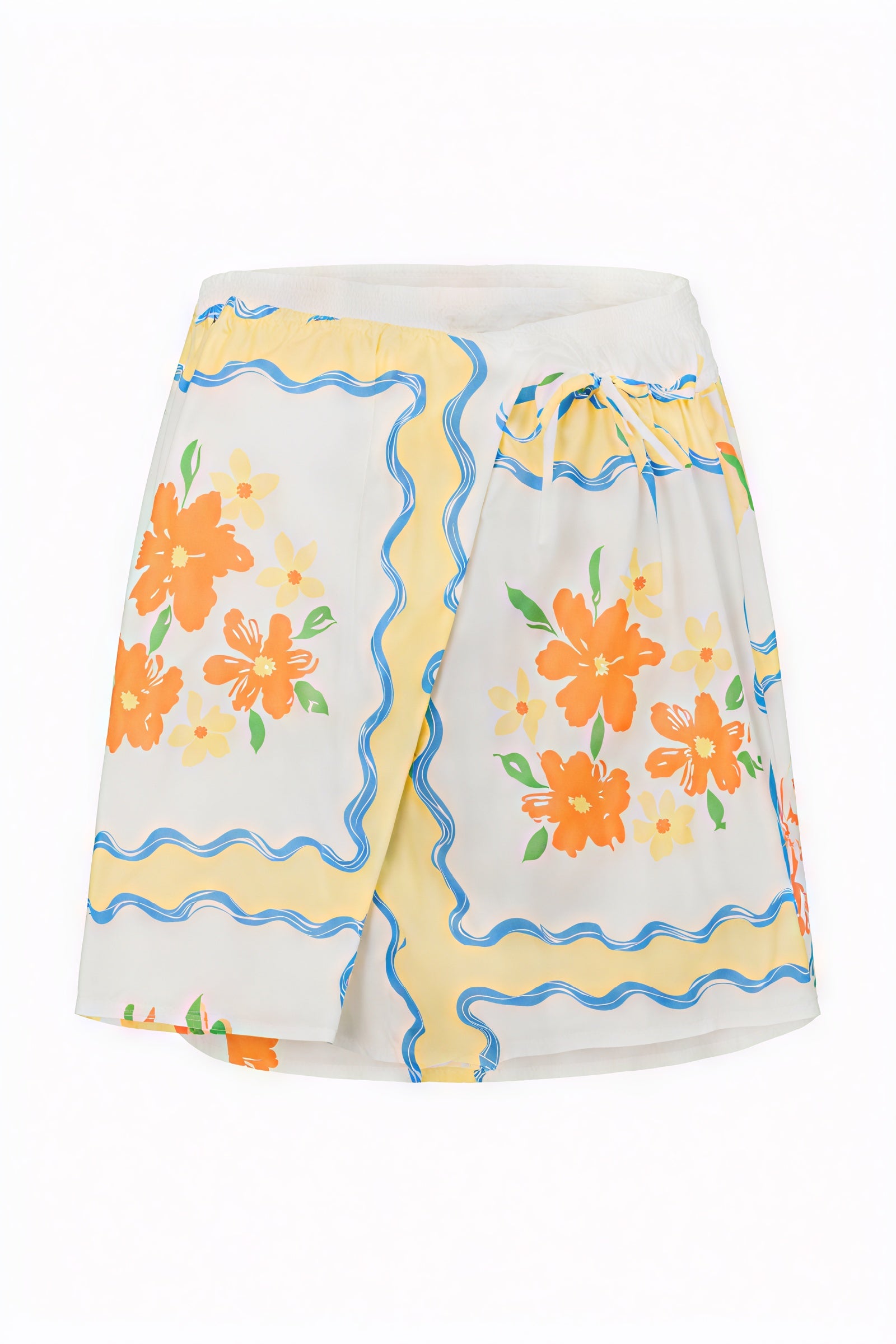 Blumen Schlafanzug Set - Leichter Stoff