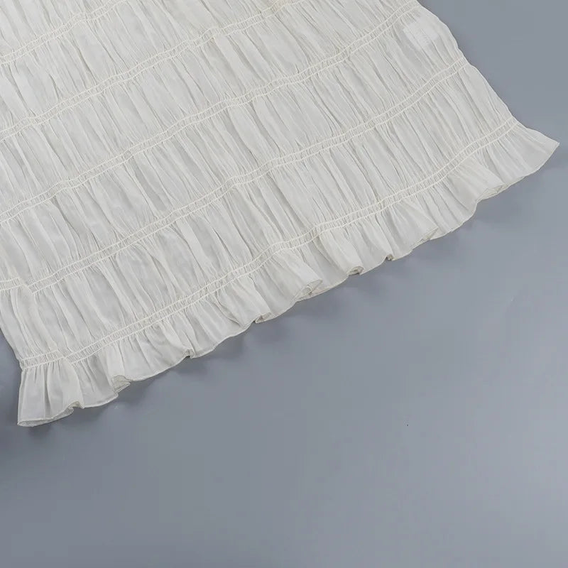 Damen Maxi-Kleid – Plissiert, Fließend, Spaghettiträger, Sommerlich-83811-7a87d3b4-1c44-40a9-9874-b196e1273b0b