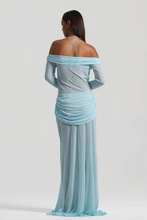 Cocktailkleid - Knotendetail & Cutout