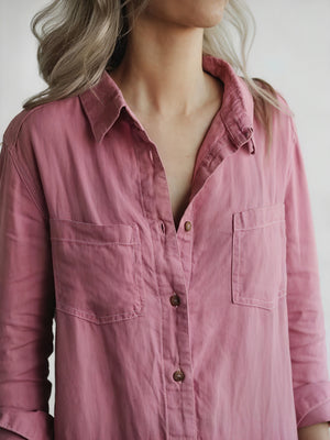 Lässiger Einteiler mit Knopfleiste