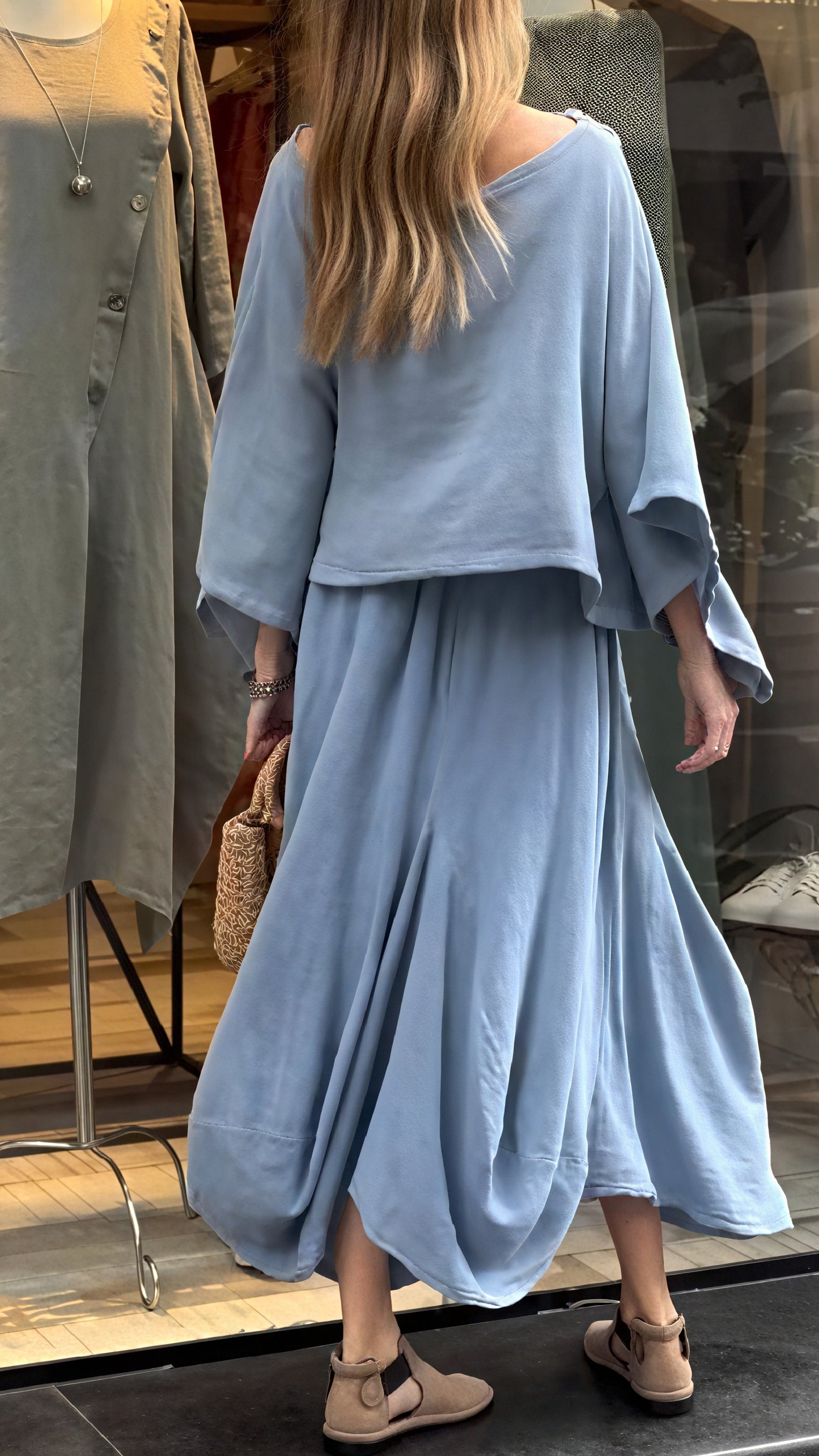 Damen Zweiteiler Set – Relaxed Fit Top & Hose mit Kordelzug, Taschen-81991-11274bf4-e7f3-4da1-a51a-4adba07bad40