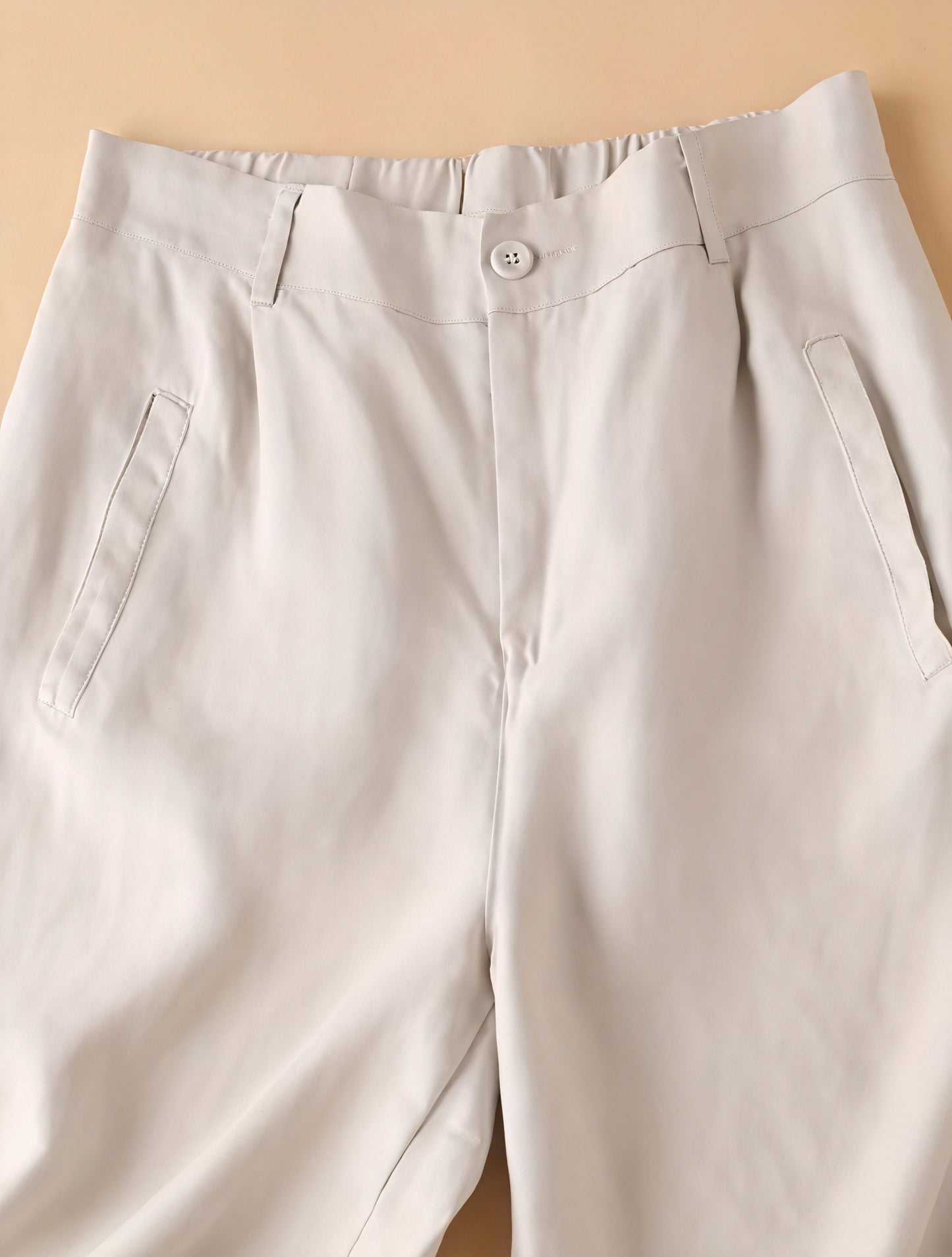 Weite Culottes - Hohe Taille, Bundfalten