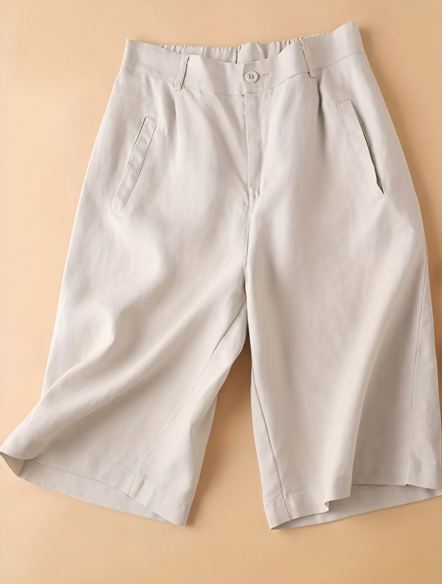 Weite Culottes - Hohe Taille, Bundfalten