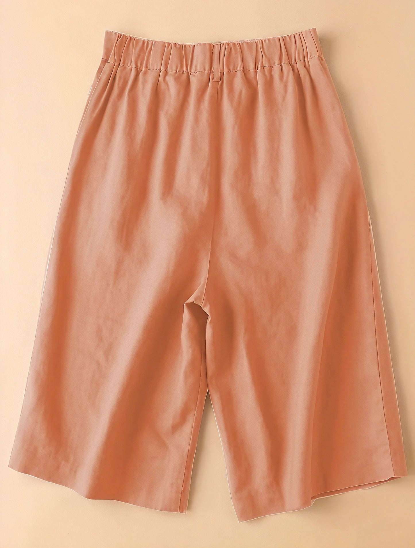 Weite Culottes - Hohe Taille, Bundfalten