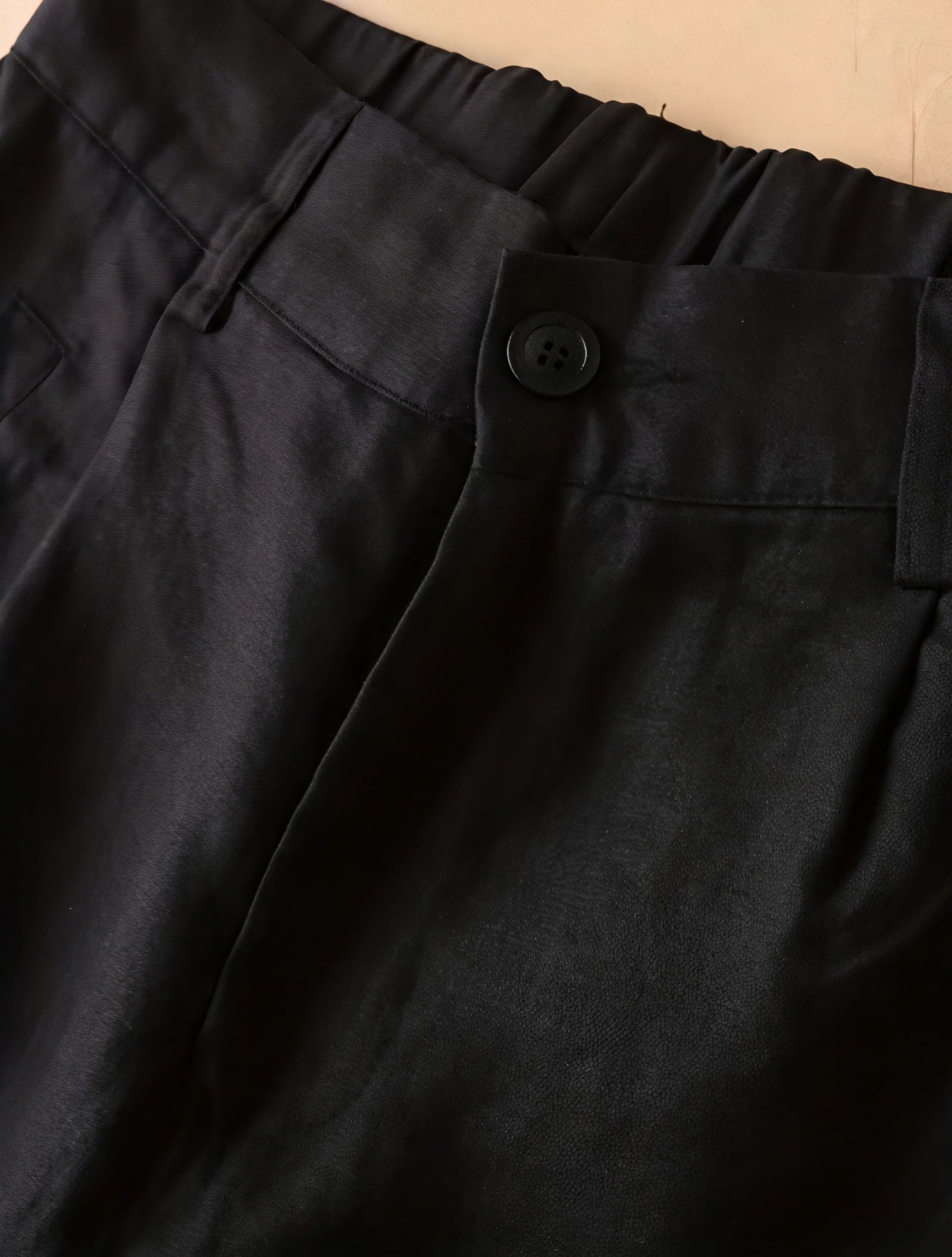 Weite Culottes - Hohe Taille, Bundfalten