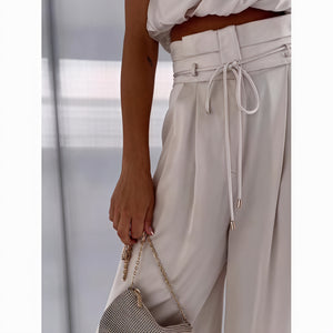 Neckholder Anzug - Weites Bein, Modern