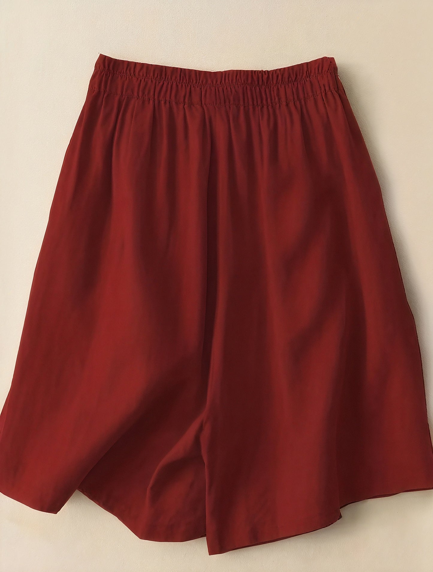 High-Waist Shorts - Weites Bein, A-Linie