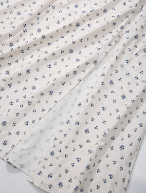 Geblümtes Maxikleid mit eckigem Ausschnitt, Puffärmeln, Bindedetail & hohem Schlitz – Romantischer Sommer-Look-82654-d7d95a62-b105-4ba9-aac2-55b6186b99b6