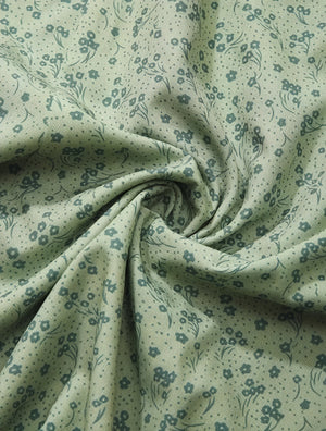 Geblümtes Maxikleid mit eckigem Ausschnitt, Puffärmeln, Bindedetail & hohem Schlitz – Romantischer Sommer-Look-82654-8d0ed930-a0ad-44c0-80fd-bce109f0fc02