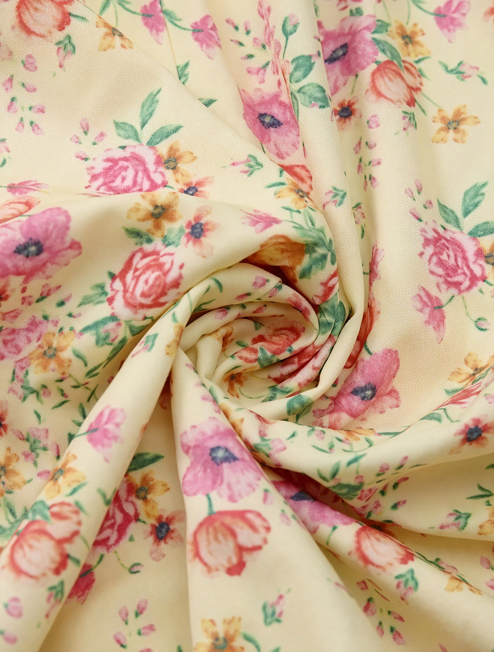 Geblümtes Maxikleid mit eckigem Ausschnitt, Puffärmeln, Bindedetail & hohem Schlitz – Romantischer Sommer-Look-82654-d14c3e83-9f5c-4695-9bb6-5911661cc070