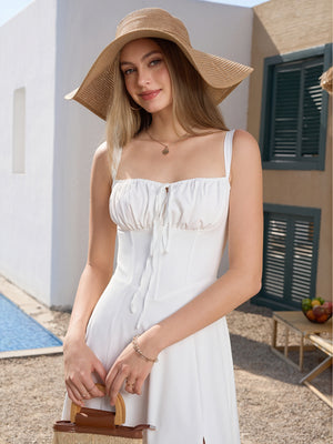 Chic Split Thigh Cami Dress