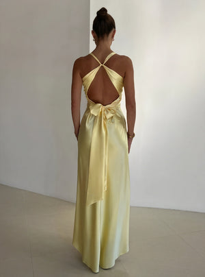 Lydia | Elegant Sleeveless V-Neck Maxi Dress for Special Occasions - Image 2