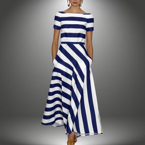 Kelsey | Elegant A-Line Maxi Dress for All Occasions - Image 3