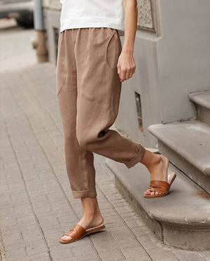 Diane | Relaxed Fit Lightweight Pants - Breathable and Comfortable - Image 6
