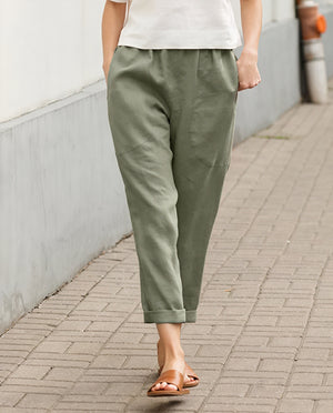 Diane | Relaxed Fit Lightweight Pants - Breathable and Comfortable - Image 5