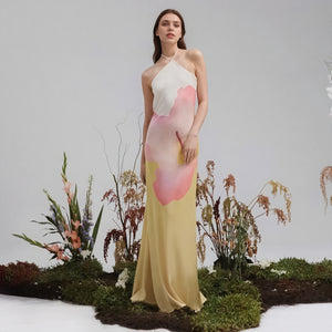 Damen Maxikleid – Ärmellos, One-Shoulder, Halterneck, mit Print-83229-0e02d918-bc2b-48c8-bf23-70e6cb54b47e