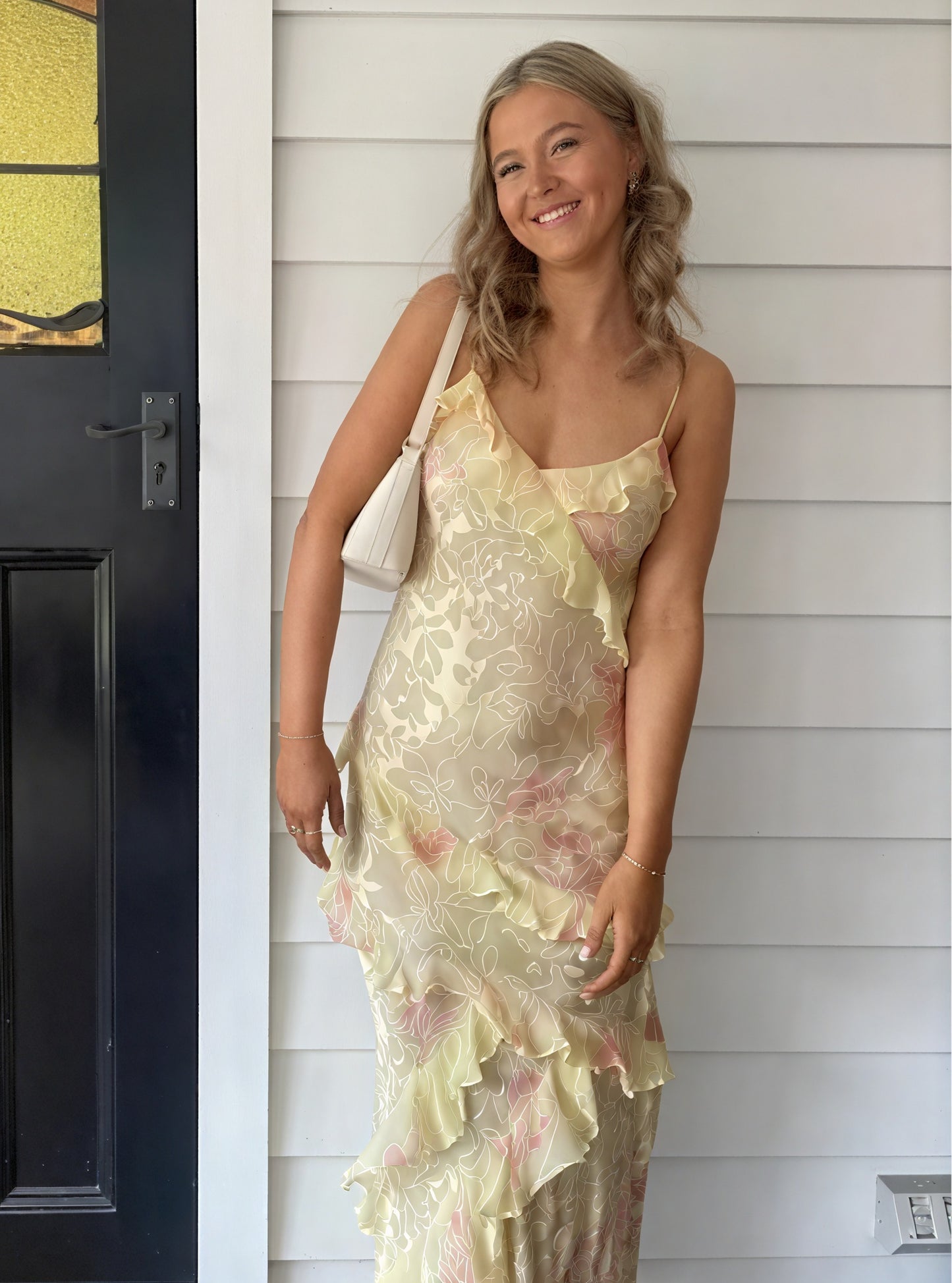 AVA MODA Damen Fließendes Kleid – Ärmellos, Spaghettiträger, Rüschensaum, Sommerlich-83280-895a8aa1-0ecb-4f6a-81e9-5e3415a526dc