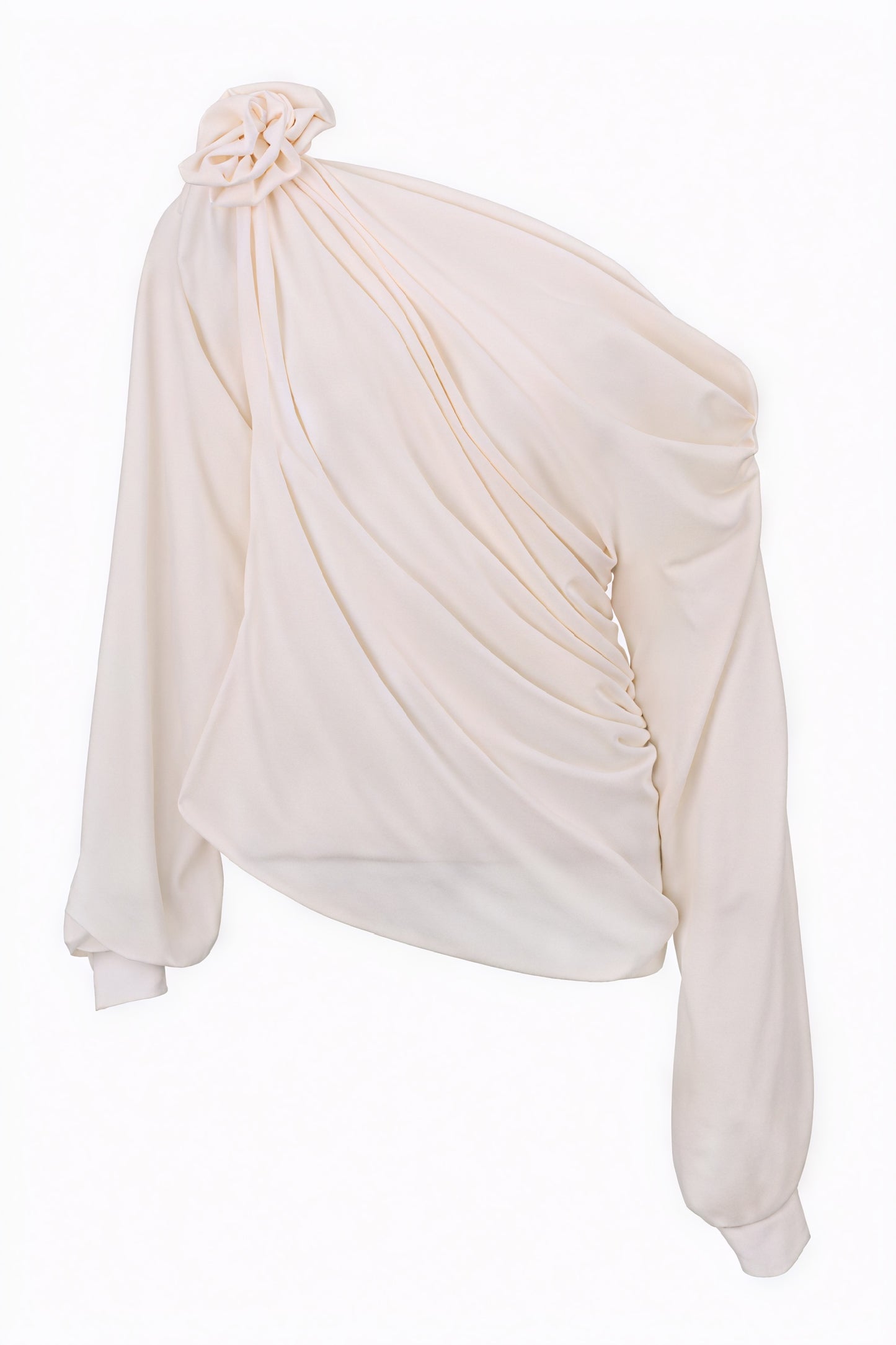 Damen Off-Shoulder Abendkleid – Rosen-Applikation, Elegant-83303-a242b138-3f10-475e-9d03-0dfcef40296e