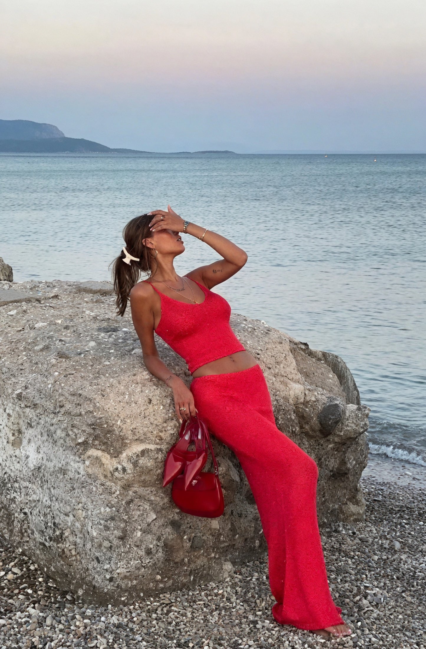 Damen Glitzer Zweiteiler Set – Spaghettiträger Top & Maxirock Abendmode-83554-7e39a8b8-e914-4025-b50f-b1b0349c9fd1