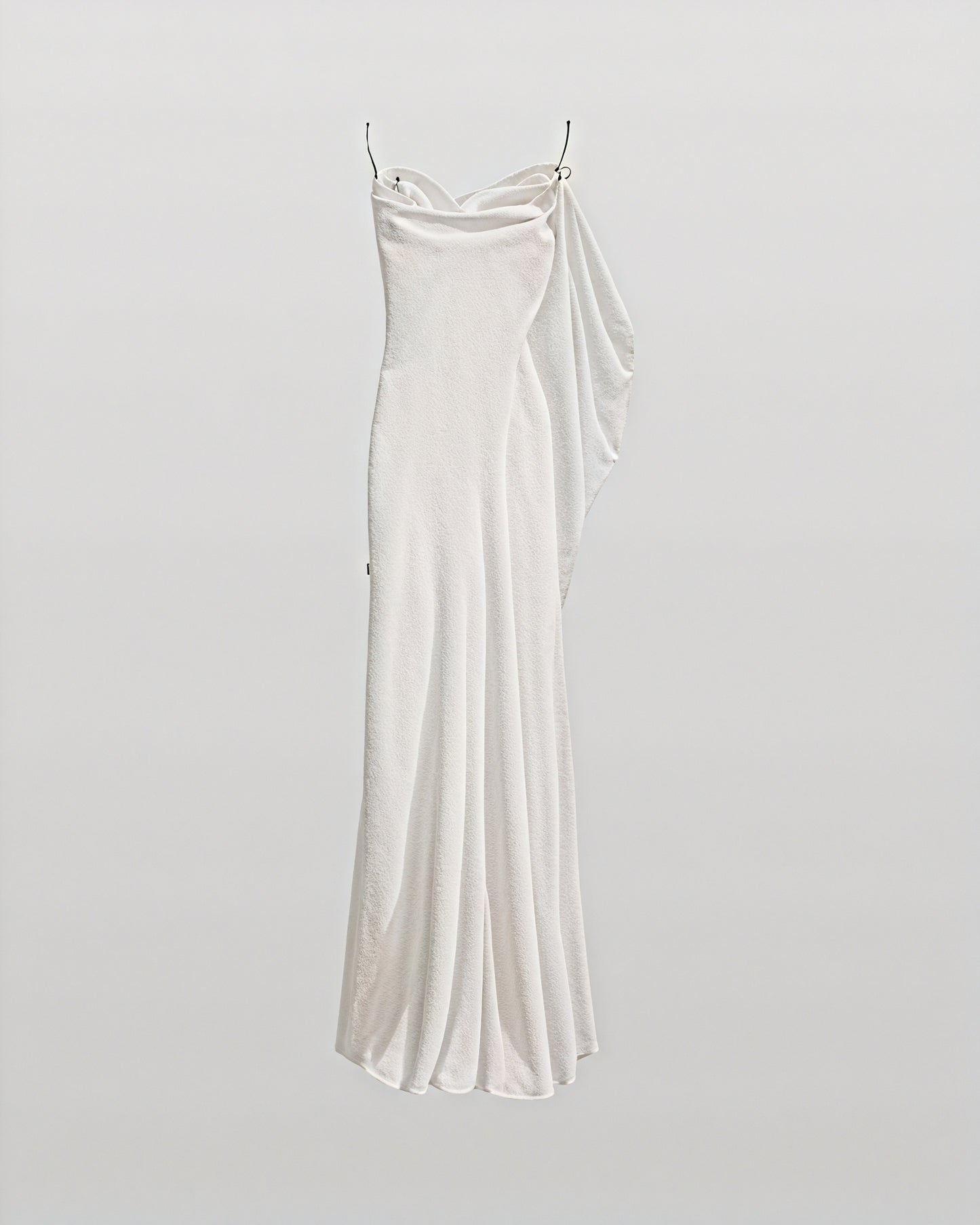 Damen Maxikleid – Satin, Wasserfall-Ausschnitt, Spaghettiträger, Bodenlang-83831-00001a11-524b-4c5f-a8c5-e37f59d26654