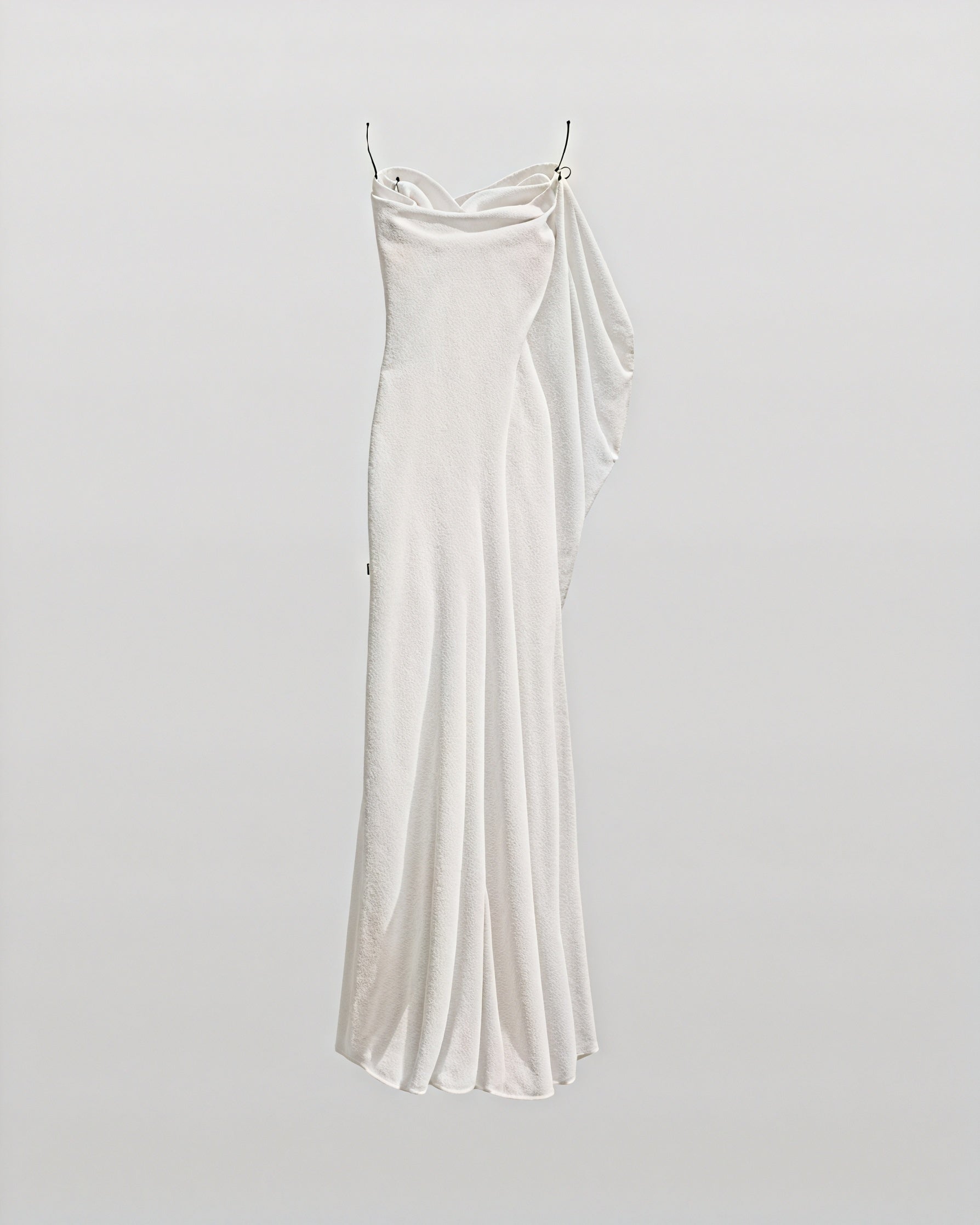 Damen Maxikleid – Satin, Wasserfall-Ausschnitt, Spaghettiträger, Bodenlang-83831-00001a11-524b-4c5f-a8c5-e37f59d26654