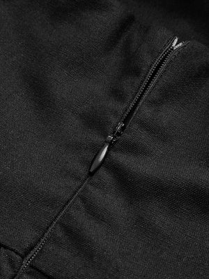 A-Linien Kleid mit Halterneck