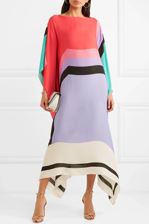 Leanne | Elegant Geometric Print Caftan - Stylish Comfort for Every Occasion - Image 5