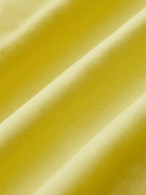 A-Linien Kleid - Gelb, schulterfrei