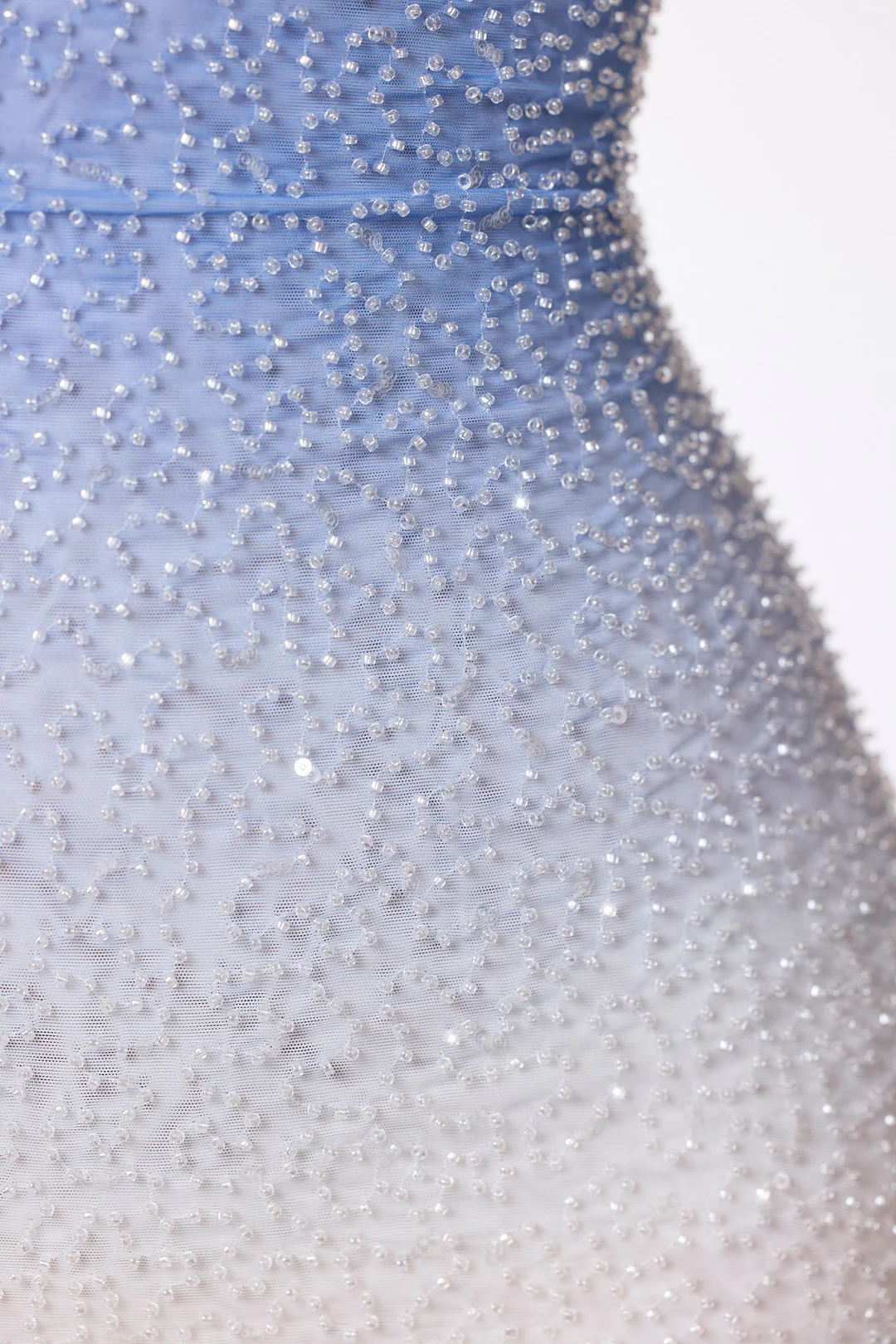 Damen Abendkleid Trägerlos Ombre Perlenverziert Glamourös-83509-cb434398-07d3-41a6-8cda-035c8e25f210