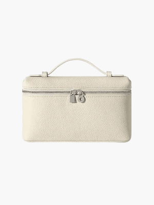 Structured Top Handle Handbag - Silver Detail